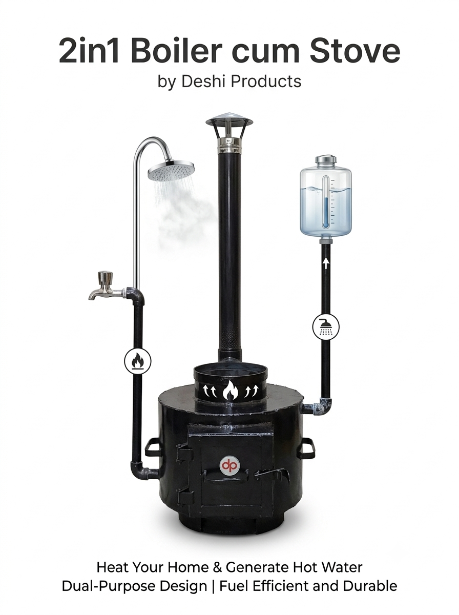 Stove and Boiler 2 in 1 by DESHI PRODUCTS